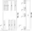 Fig. 16 - Integrated circuit layouts with line-end extensions