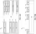Fig. 18 - Integrated circuit layouts with line-end extensions