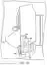 Fig. 12 - Power tool with irreversably lockable compartment
