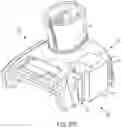 Fig. 24 - Power tool with irreversably lockable compartment