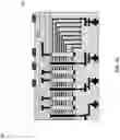 Fig. 15 - Memory device using comb-like routing structure for reduced metal line loading