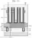 Fig. 12 - Transistor and capacitor structures for analog memory neural network