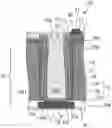 Fig. 01 - Vertical electrode structure comprising low-resistance film for preventing damage during etching