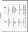 Fig. 23 - Device with integration of light-emitting diode, light sensor, and bio-electrode sensors on a substrate