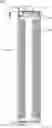 Fig. 01 - Cylindrical battery cell with overmolded glass feedthrough