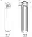Fig. 02 - Cylindrical battery cell with overmolded glass feedthrough