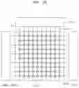 Fig. 14 - Addressable laser array device including vertical cavity surface emitting lasers adopting nanostructure reflector disposed at intersections of plural wiring patterns