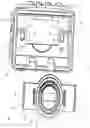 Fig. 04 - Electrical device cover with keyhole inserts