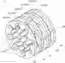 Fig. 01 - Polyphase claw pole motor and stator of the polyphase claw pole motor