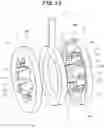 Fig. 12 - Polyphase claw pole motor and stator of the polyphase claw pole motor