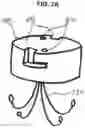 Fig. 06 - Electronic lighting apparatus with wireless connectability to a base for wireless power transmission and secure mounting