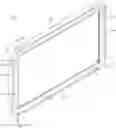Fig. 01 - Display device and frame member
