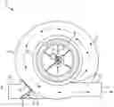 Fig. 01 - Stand-on debris blower and deflector assembly for same
