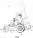 Fig. 03 - Stand-on debris blower and deflector assembly for same
