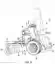 Fig. 09 - Stand-on debris blower and deflector assembly for same
