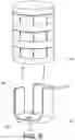 Fig. 10 - CANISTER SLEEVE WITH STORAGE, MOUNTING, AND SEPARATE USE CAPACITY