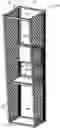 Fig. 01 - Display unit with shelf