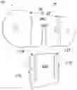 Fig. 01 - Mounting device for wall-mounted articles