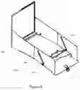 Fig. 06 - Home wall insert mailbox with convenient box handling features