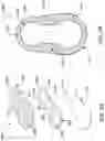 Fig. 10 - ADHESIVE SYSTEMS HAVING AN AGGRESSIVE ADHESIVE OUTER RING ALONG ITS BOTTOM PERIMETER AND HAVING A LOW EFFECTIVE MODULUS OF ELASTICITY