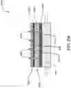 Fig. 15 - ADHESIVE SYSTEMS HAVING AN AGGRESSIVE ADHESIVE OUTER RING ALONG ITS BOTTOM PERIMETER AND HAVING A LOW EFFECTIVE MODULUS OF ELASTICITY