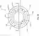 Fig. 16 - ADHESIVE SYSTEMS HAVING AN AGGRESSIVE ADHESIVE OUTER RING ALONG ITS BOTTOM PERIMETER AND HAVING A LOW EFFECTIVE MODULUS OF ELASTICITY