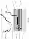 Fig. 24 - ADHESIVE SYSTEMS HAVING AN AGGRESSIVE ADHESIVE OUTER RING ALONG ITS BOTTOM PERIMETER AND HAVING A LOW EFFECTIVE MODULUS OF ELASTICITY