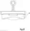 Fig. 14 - Surgical method and instrumentation assembly for positioning an ankle prosthesis