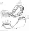 Fig. 12 - Goggle device and spectacle frame thereof