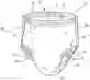 Fig. 01 - Disposable absorbent pants with advantageous stretch and manufacturability features, and methods for manufacturing the same