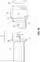 Fig. 13 - Rotatable swing arm stabilizer for folding wheelchairs