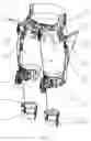Fig. 02 - Hip-knee passive exoskeleton device based on clutch time-sharing control