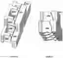 Fig. 07 - Adjustable locator retaining wall block and mold apparatus