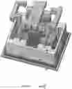 Fig. 09 - Adjustable locator retaining wall block and mold apparatus