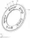 Fig. 13 - Emergency operation attachment for a vehicle wheel