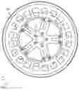 Fig. 19 - Emergency operation attachment for a vehicle wheel