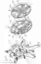 Fig. 23 - Emergency operation attachment for a vehicle wheel