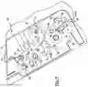 Fig. 09 - Seating arrangement having a reclinable seat back