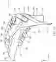 Fig. 13 - Front vehicle body structure of vehicle
