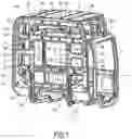 Fig. 02 - Reinforcement structure for the back face of a vehicle compartment
