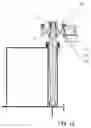 Fig. 14 - Structural suspension of radial turret bearings