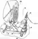 Fig. 01 - Pneumatic jack with downward pressing bladder
