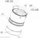 Fig. 20 - Beverage preservation keg with adjustable beer tap