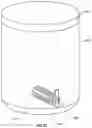 Fig. 20 - Container for filter-as-you-pour system