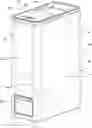 Fig. 01 - Composting device with funnel assembly