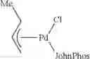 Fig. 40 - Syntheses of allyl phosphine complexes of palladium