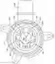 Fig. 09 - DRAIN PUMP VOLUTE WITH NOISE REDUCTION FEATURE