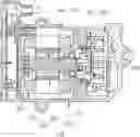 Fig. 01 - Scroll compressor having buffer member arranged between end of shaft and recess of eccentric bush