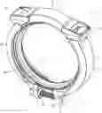 Fig. 01 - Pre-assembled pipe coupling with manually manipulatable segments