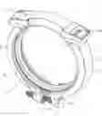 Fig. 01 - Pre-assembled pipe coupling with an insertion boundary for axial receipt of pipe ends